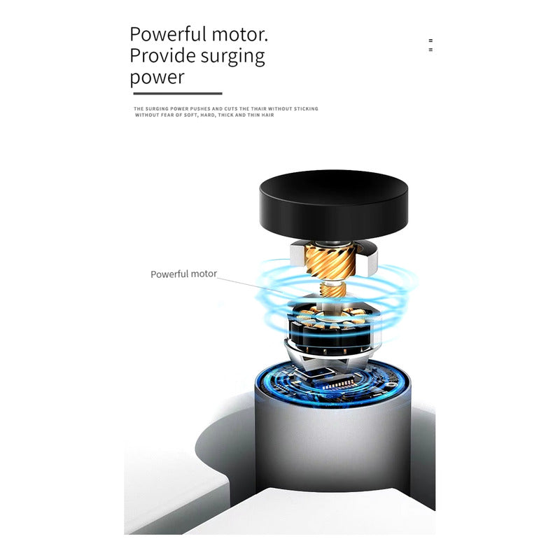 Maquina De Afeitar Corta Pelos De Nariz Y Orejas Cortadora Amarillo