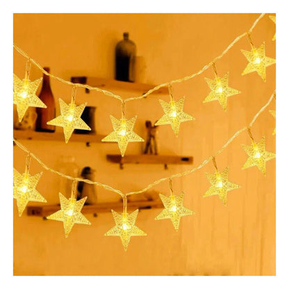 Pack X 2 Luces Solares Navidad Guirnalda  Varios Modelos