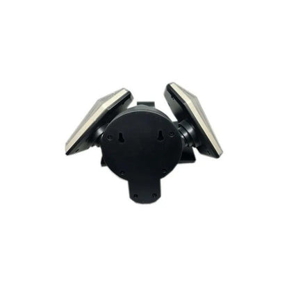 Foco Solar 78 Led Ajustable Sensor De Movimiento Seguridad Negro