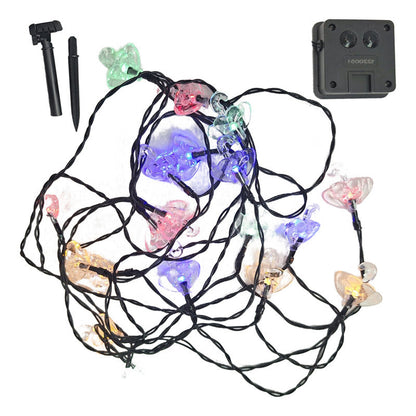 Pack X 2 Luces Solares Navidad Guirnalda  Varios Modelos