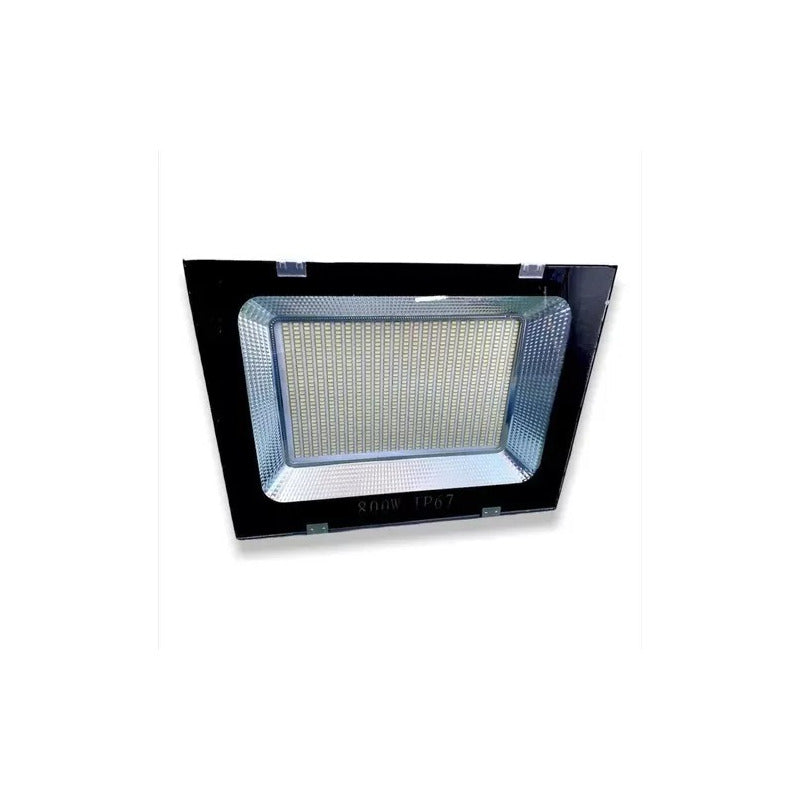 2 Focos Reflector De 800w Bajo Consumo Exterior Canchas