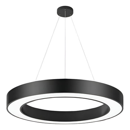 Lámpara Led Colgante Hexágono Abierta Moderna 36w Luz Fría