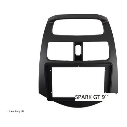 Bisel Adaptador De Radio Spark Gt 9 Pulgadas 2010/up Negro