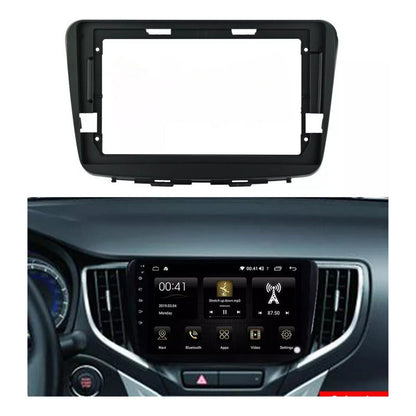 Bisel Adaptador Radio 9 Pulgadas Suzuki Baleno 2010-2018 Negro