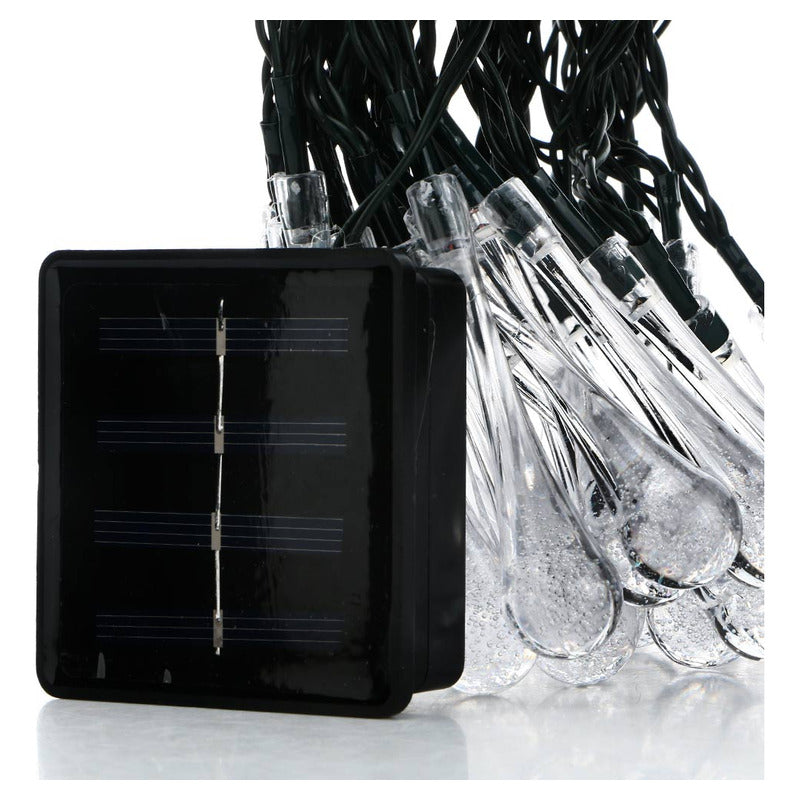 Pack X 2 Luces Solares Navidad Guirnalda  Varios Modelos