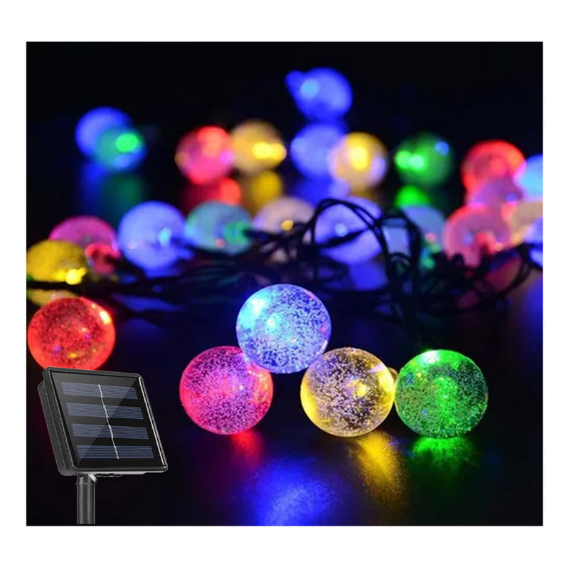 Pack X 2 Luces Solares Navidad Guirnalda  Varios Modelos