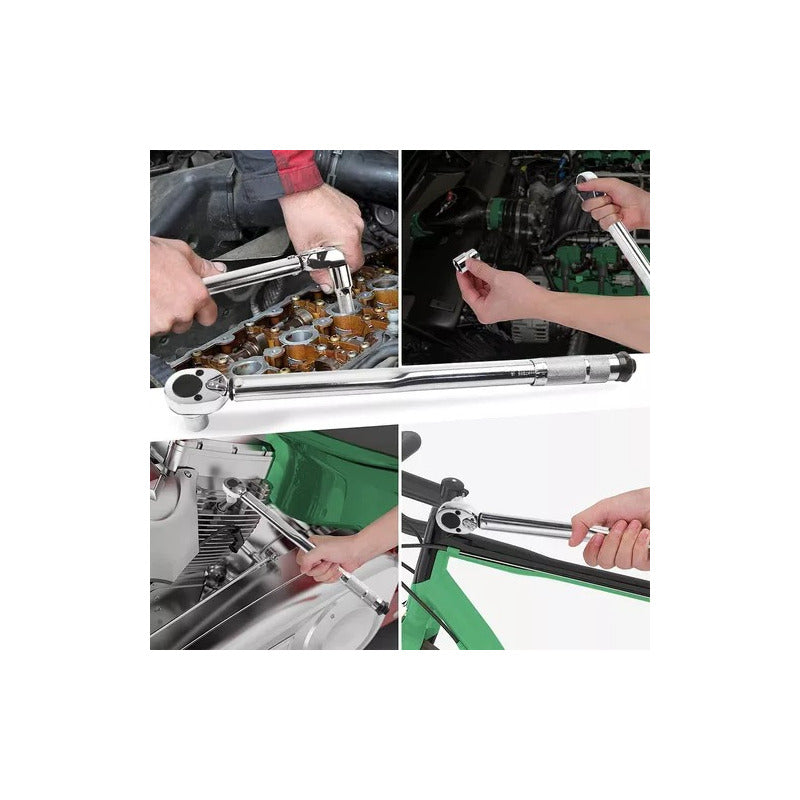 Torquímetro 1/2  Llave Dinamométrica 28-210 Nm