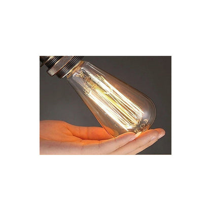 Ampolleta Led 4w Vintage Filamento Luz Cálida Ahorradora Cálida
