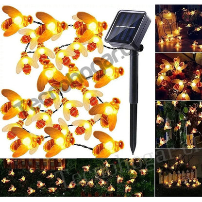 Pack X 2 Luces Solares Navidad Guirnalda  Varios Modelos