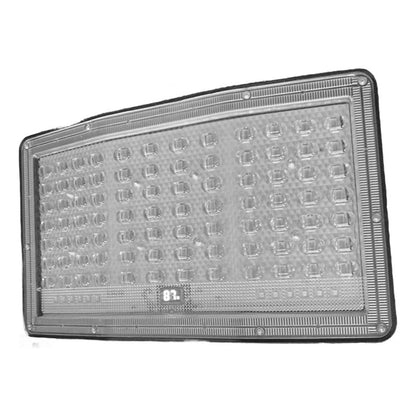 Foco Solar Recargable 100w Led Trabajo Camping Emergencia Negro Blanco Frío