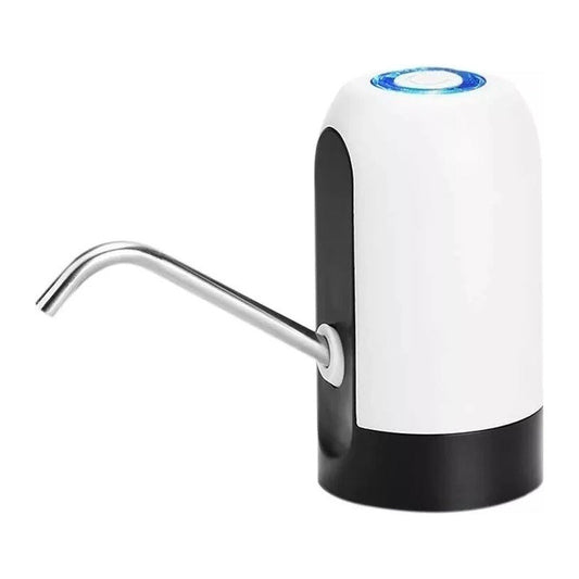 Dispensador Bomba Agua Electrinico Recargable Usb Botellon Negro