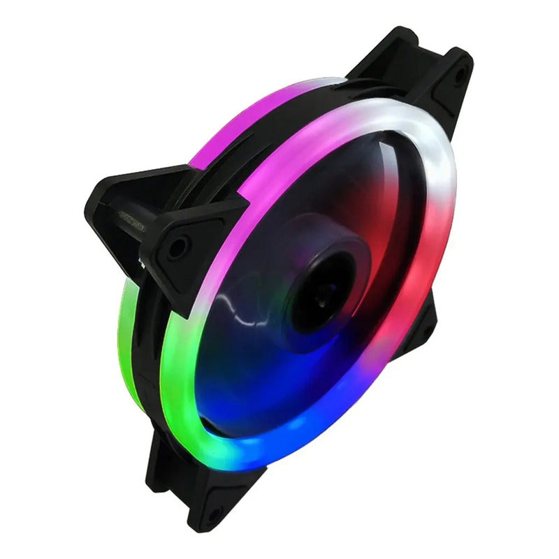 Fan Cooler 120mm Pc Gamer Led Rgb 4 Pin Ide Chasis