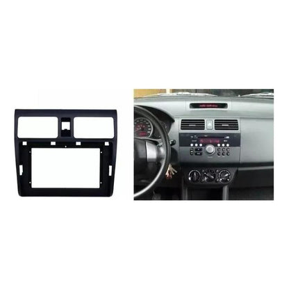 Bisel Adaptador Radio Suzuki Swift 10 Pulgadas 2006-2012  Negro