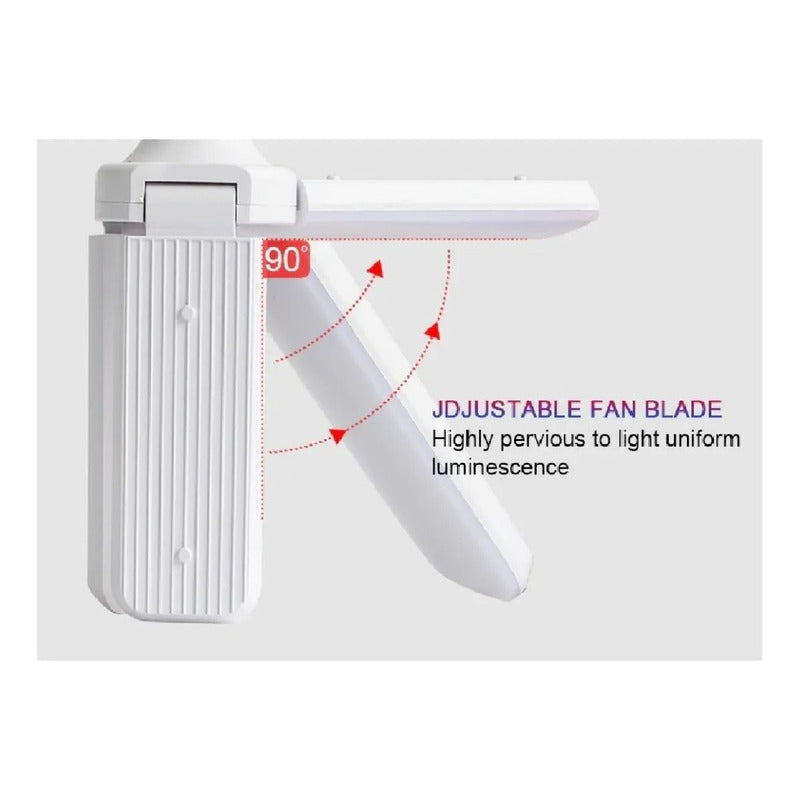 Ampolletas Led 4 Aspas Ángulo Ajustable 60w Ahorradora X4 Blanco Neutro