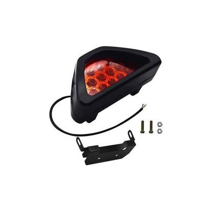 Luz De Stop De Freno Auxiliar Triangular Led Roja 12v