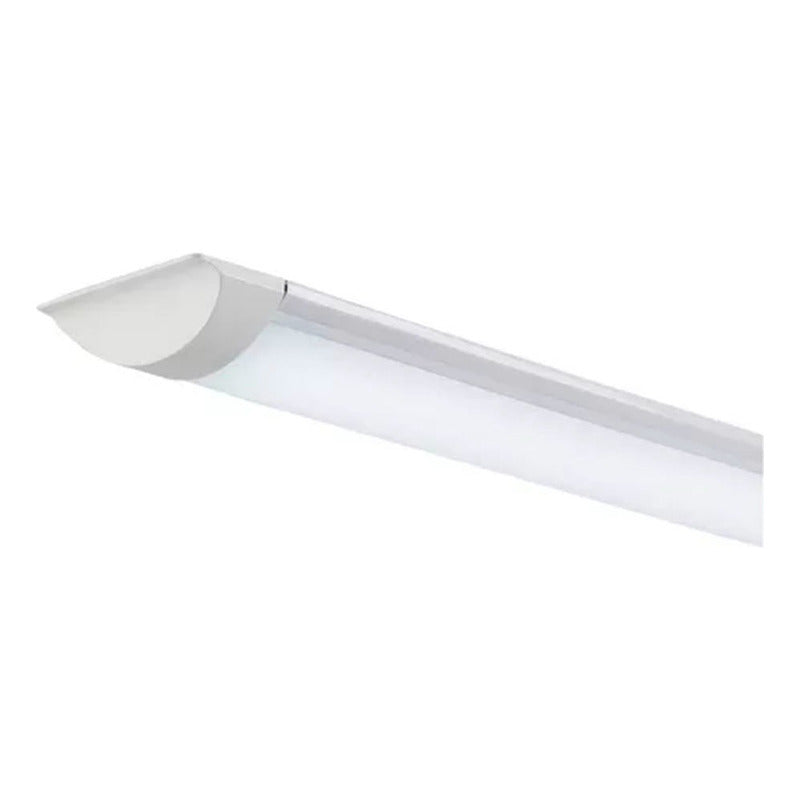 Pack X3 Tubo Luz Luz Blanca Fria 18w Foco 60cm 220v Blanco