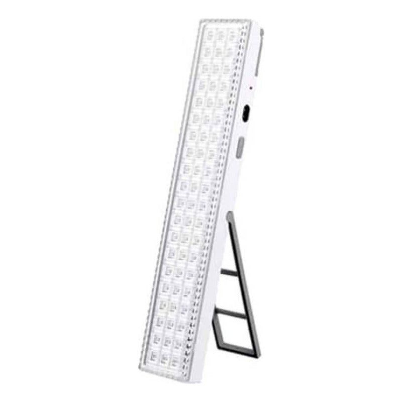 Pack X3 Lámpara De Emergencia Recargable Led Blanco Blanco