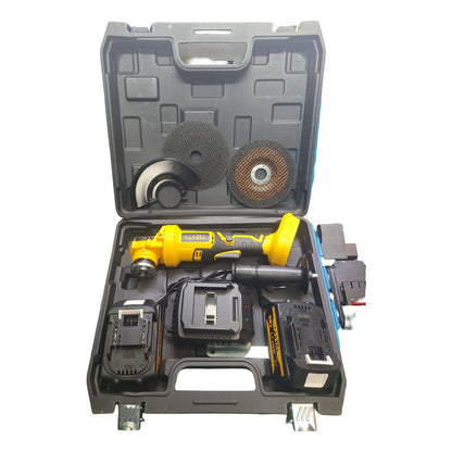Pack 2 En 1 Taladro + Esmeril Con Maleta