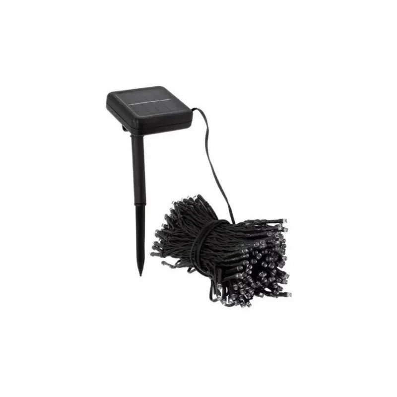 Pack X3 Luces Solares Navidad Guirnalda 10 Metros 100 Led