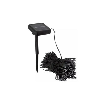 Pack X3 Luces Solares Navidad Guirnalda 10 Metros 100 Led