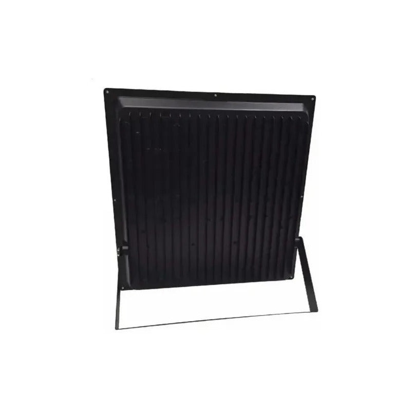 Pack 2 Foco Led 200w Reflector Luz Exterior Cultivo Canchas Negro Fría