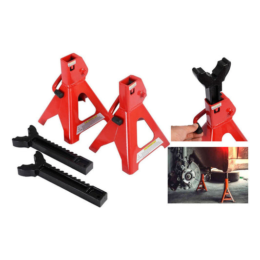 Pack 2 Caballete Banquillo 3 Toneladas Moto Auto Camioneta