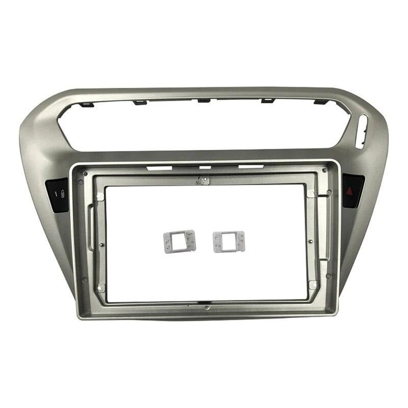 Bisel Radio Adaptador 9 PuLG Citroen C-elysse Y Peugeot 301 Gris