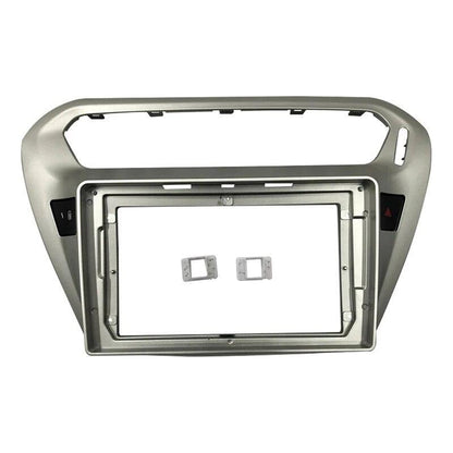 Bisel Radio Adaptador 9 PuLG Citroen C-elysse Y Peugeot 301 Gris