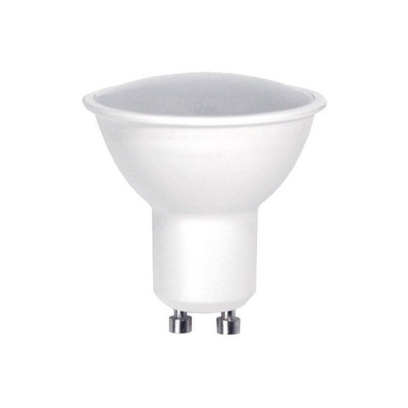 Pack 10 Ampolletas Dicroicas Led 6w Gu10 Neutra 4000k Blanco Blanco Neutro