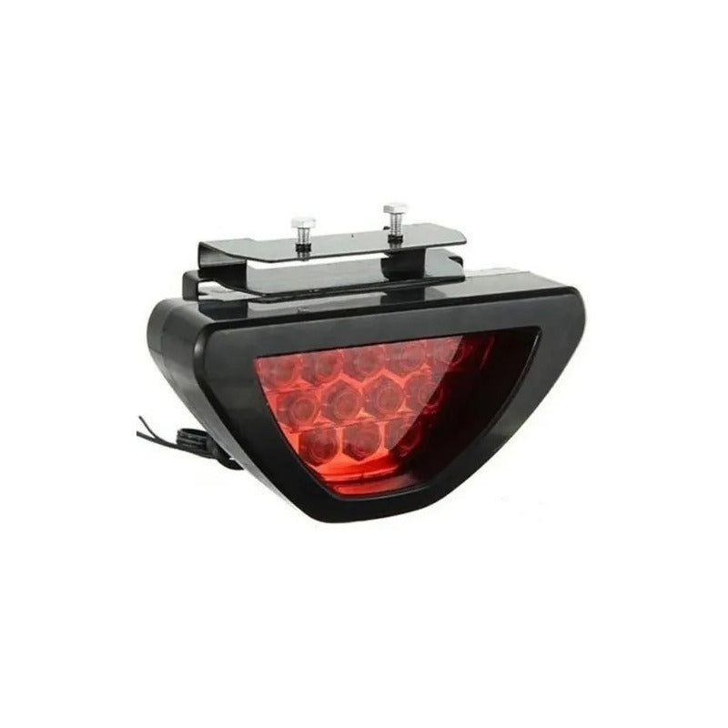 Luz De Stop De Freno Auxiliar Triangular Led Roja 12v