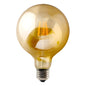 Ampolletas Vintage Ampolleta Led E27 Filamento Globo 4w G80 Luz Cálida