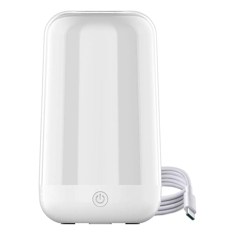 Lampara De Noche Para Bebe App Inteligente Sincroniza Musica Blanco Transparente