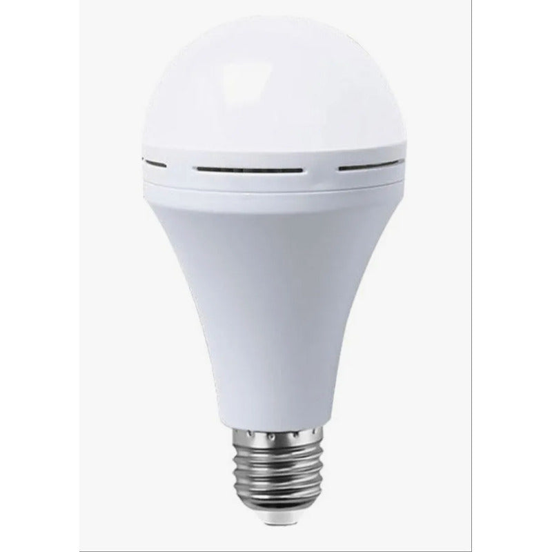 Pack X5 Ampolleta Led E27 Recargable Luz Emergencia Led